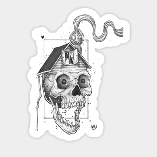 A light in the attic Sticker